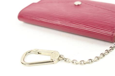 louis vuitton rabat key pouch epi|Louis Vuitton Fuchsia Epi Leather Clefs Rabat Key Pouch .